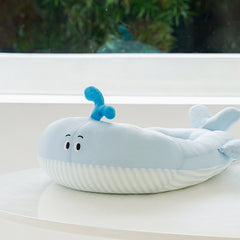 Whale-Shaped Cooling Pet Bed