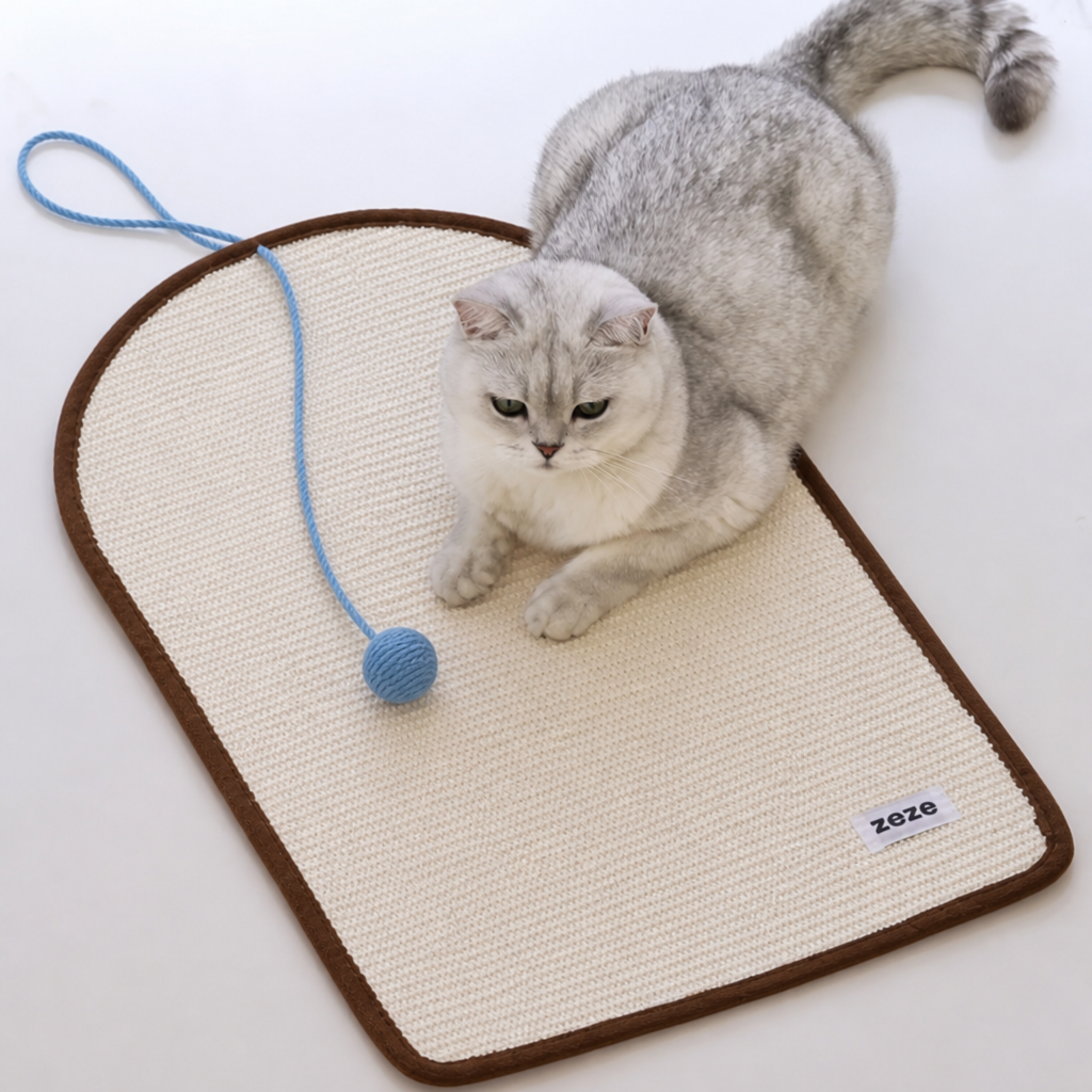 ZEZE Arch Sisal Cat Scratcher Pad