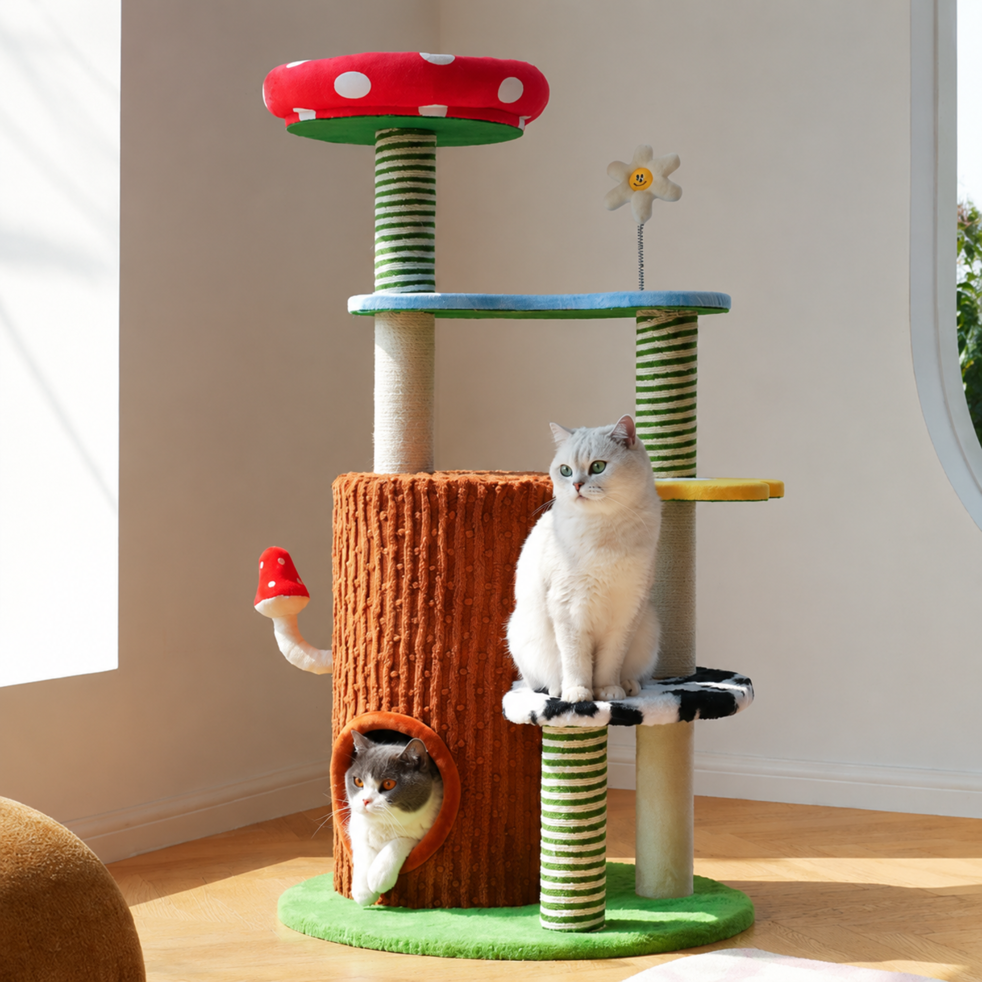 Cat Tree Size Guide: How Tall, How Wide, How Many Levels