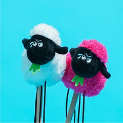 Suffolk Sheep Teaser Wand for Cats