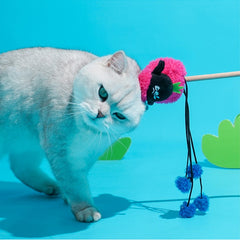 Suffolk Sheep Teaser Wand for Cats