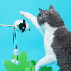 Suffolk Sheep Teaser Wand for Cats