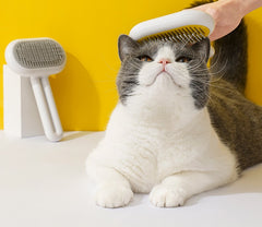 Capsule-Shaped Pet Massage Grooming Brush