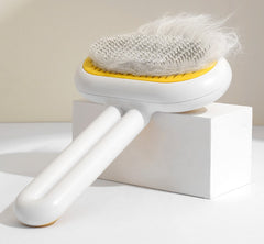 Capsule-Shaped Pet Massage Grooming Brush
