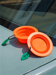 Collapsible Silicone Dog Bowl
