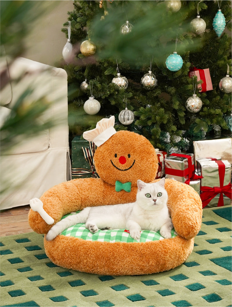 Gingerbread Pets Gingerbread Man Hug Pet Sofa Bed