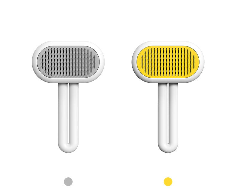 Capsule-Shaped Pet Massage Grooming Brush