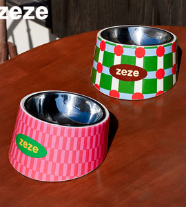 2-in-1 Design Pet Metal Bowl