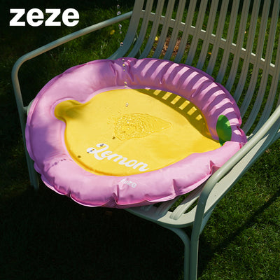 Lemon Cooling Dog Bed