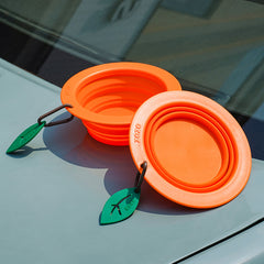 Collapsible Silicone Dog Bowl