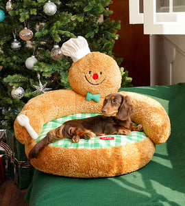 Gingerbread Man Hug Pet Sofa Bed