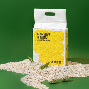 ZEZE Cat Litter Pea Fiber + Graphene Mixed 2.5 KG