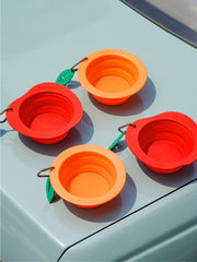 Collapsible Silicone Dog Bowl
