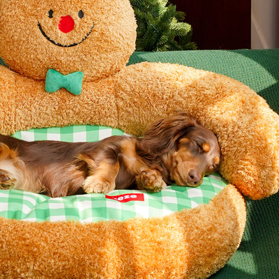 Gingerbread Man Hug Pet Sofa Bed