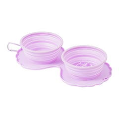 Collapsible Silicone Dog Bowl
