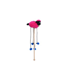 Suffolk Sheep Teaser Wand for Cats
