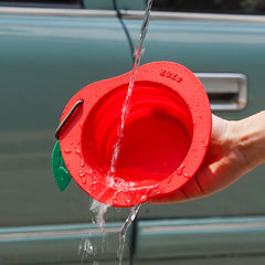 Collapsible Silicone Dog Bowl