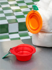 Collapsible Silicone Dog Bowl