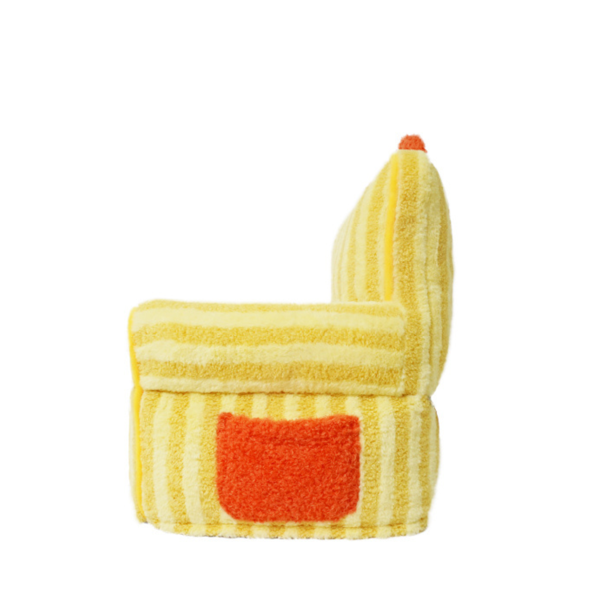 ZEZE Striped Furniture Style Sofa Cat Bed
