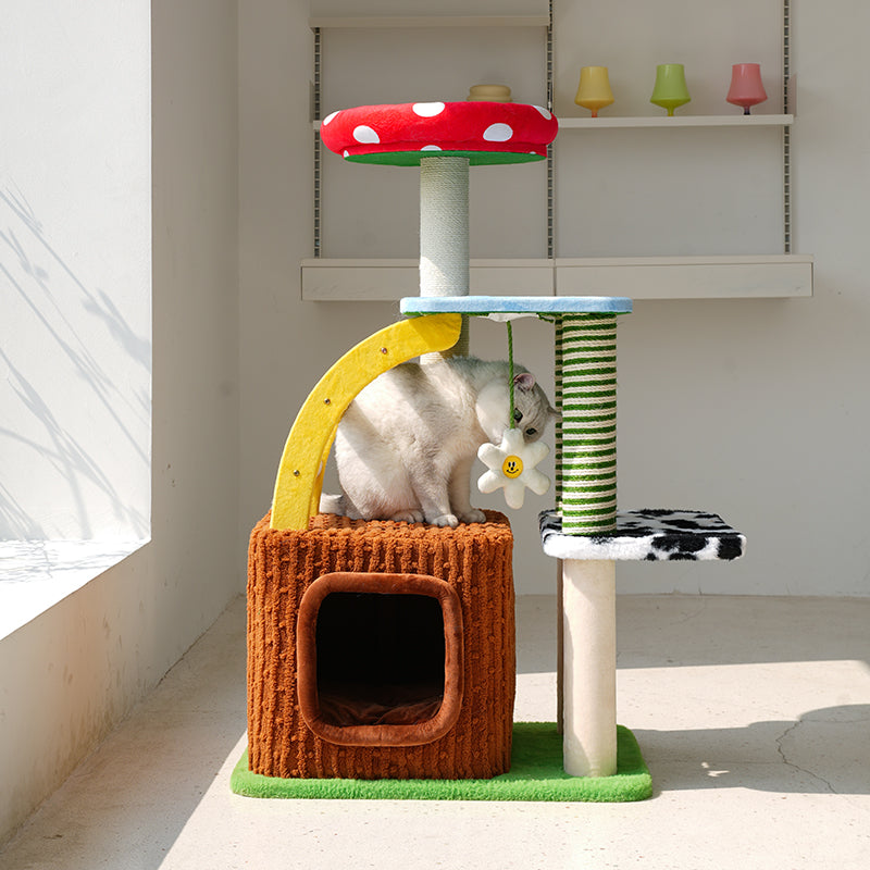 Wonderful Farm Cat Tree