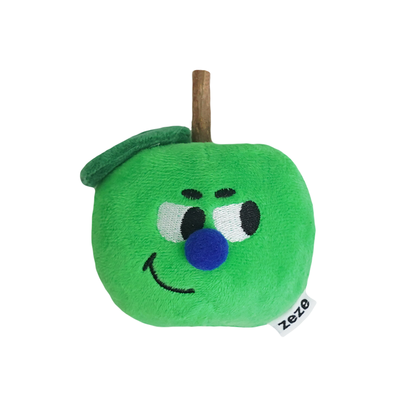 Green Apple Cat Chew Toy with Matatabi stick