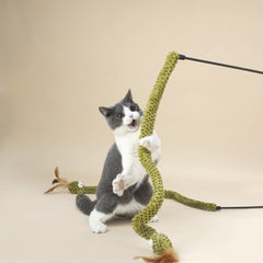 Rattlesnake Crinkle Teaser Toy