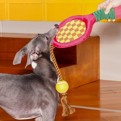 Tennis Racket Rope Dog Toy