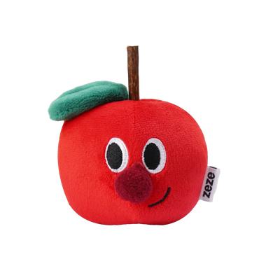 Red Apple Cat Chew Toy with Matatabi stick