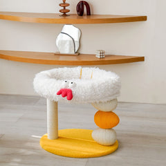 Cluck Chicken Cat Platform Tree