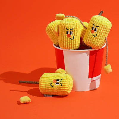 Boxing Corn Pet Toy With Matatabi Stick