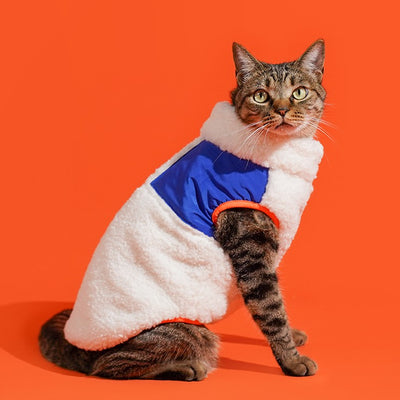 Winter Warmth High-Necked Pet Vest