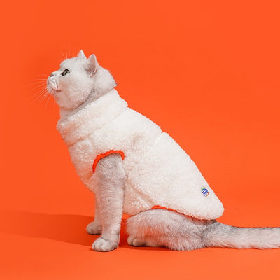 Winter Warmth High-Necked Pet Vest
