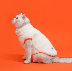 Winter Warmth High-Necked Pet Vest