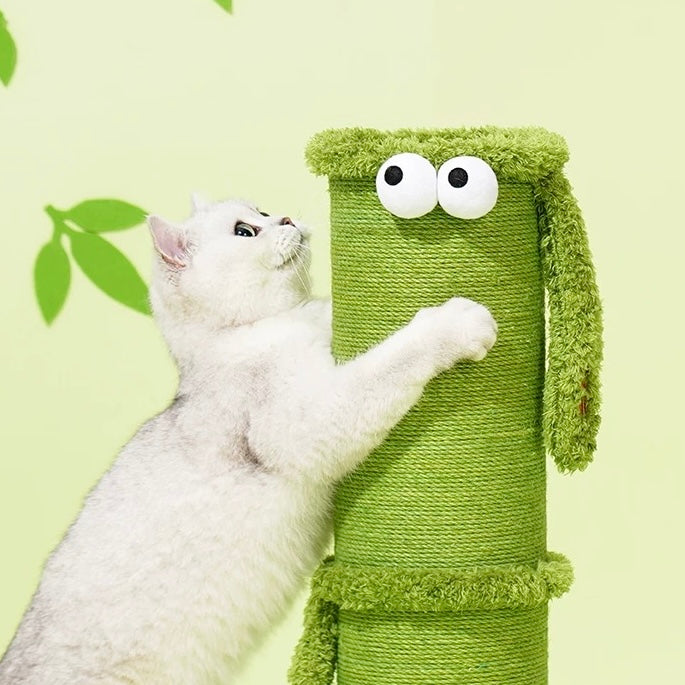 lucky bamboo cat ZEZE Lucky DunDun Bamboo Cat Scratching Post