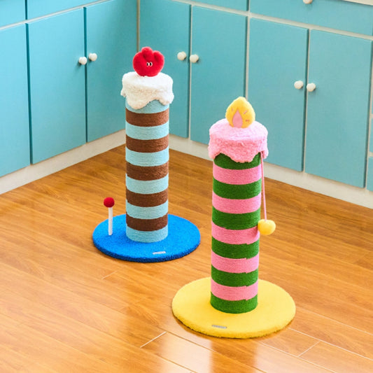 ZEZE Birthday Candle Scratching Post - Sea Salt