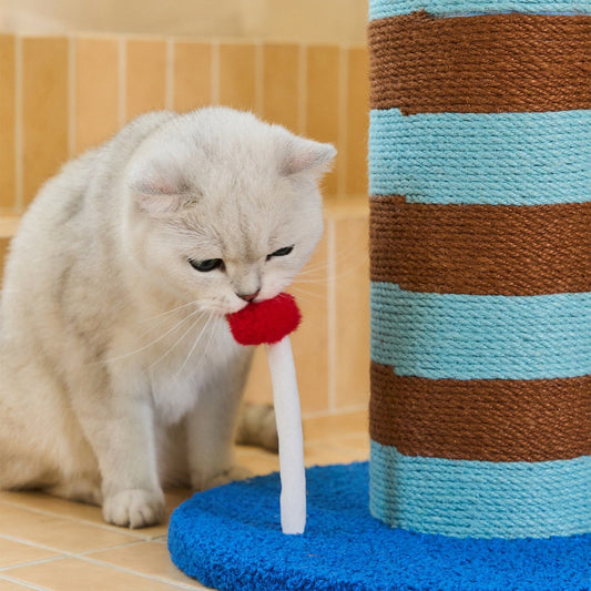 ZEZE Birthday Candle Scratching Post - Sea Salt