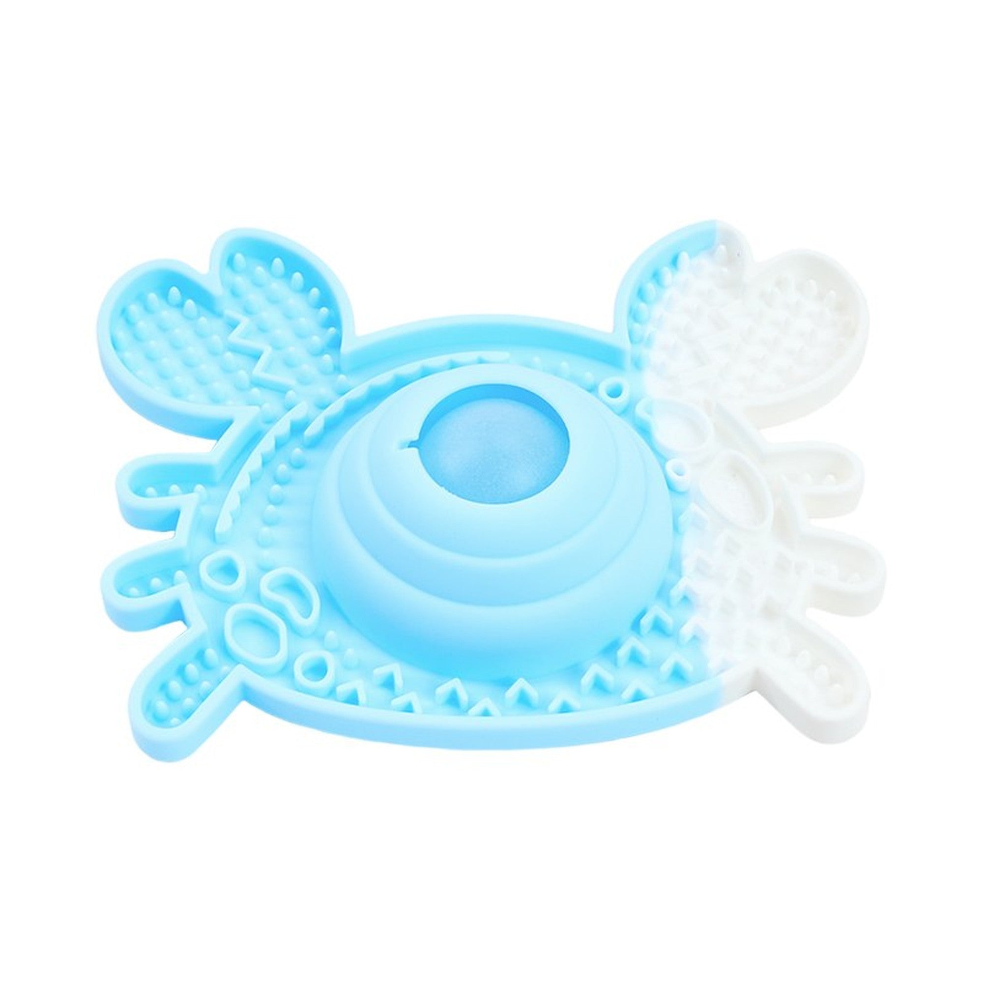 ZEZE Crab Lick Mat - Sky Blue