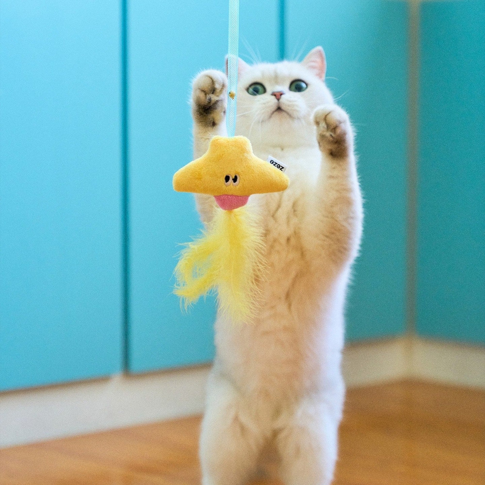 ZEZE Daydream Cat Teaser Wand - Little Lamp