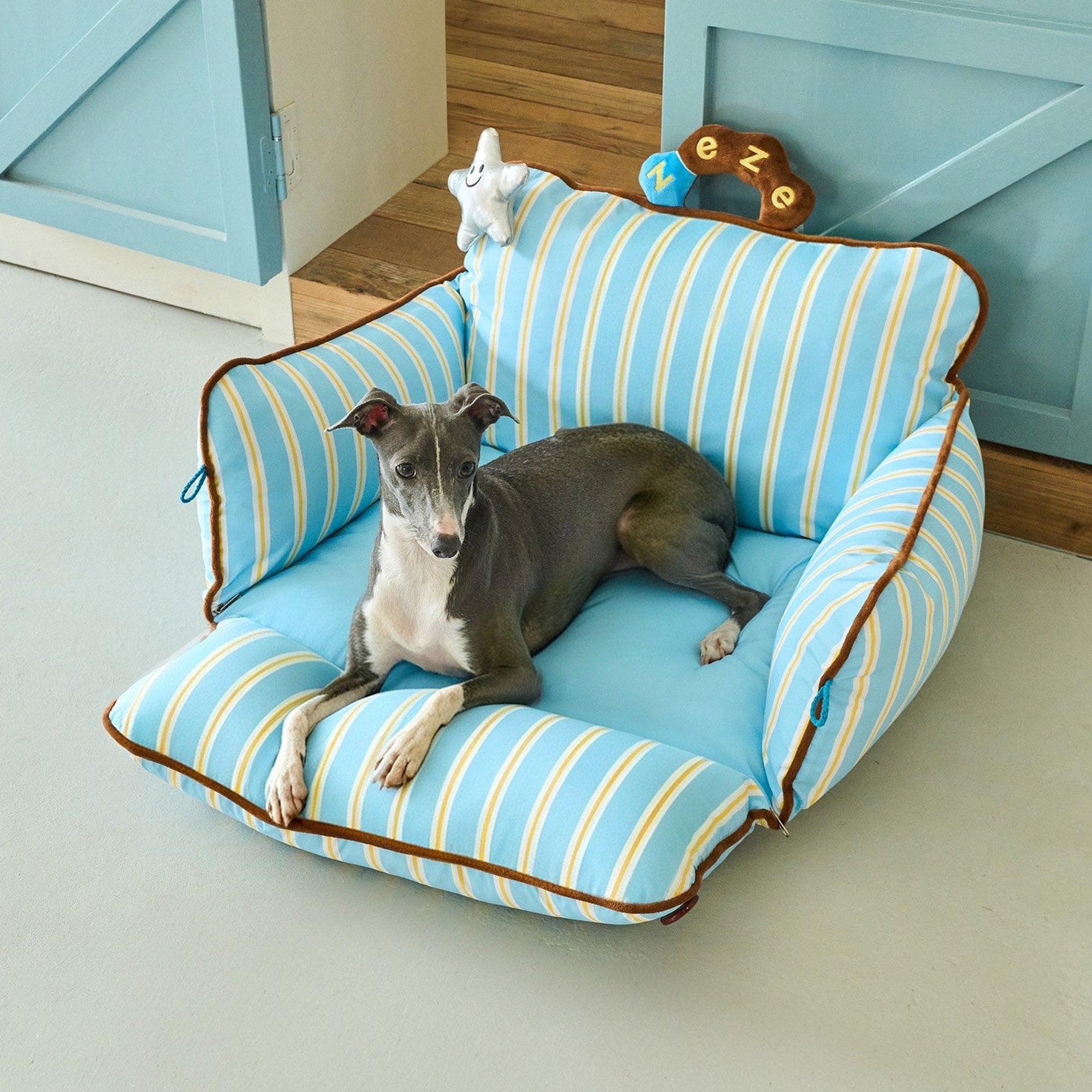 ZEZE Extendable Striped Pet Sofa - Twinkle Star