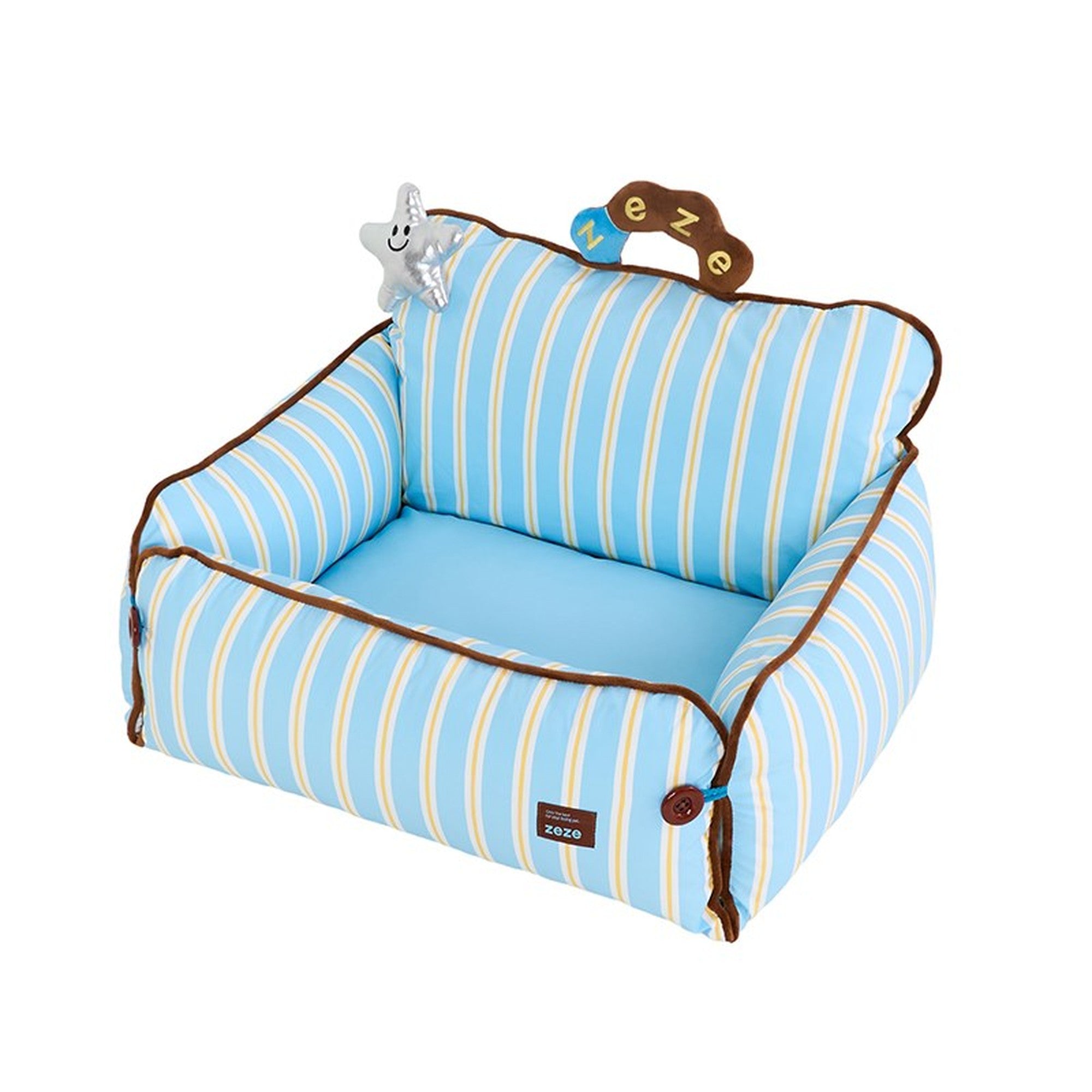 ZEZE Extendable Striped Pet Sofa - Twinkle Star