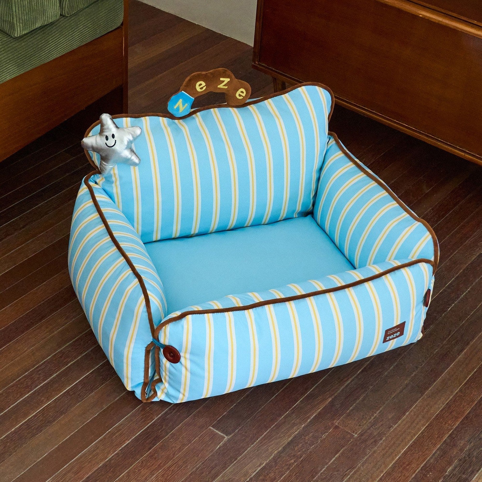 ZEZE Extendable Striped Pet Sofa - Twinkle Star