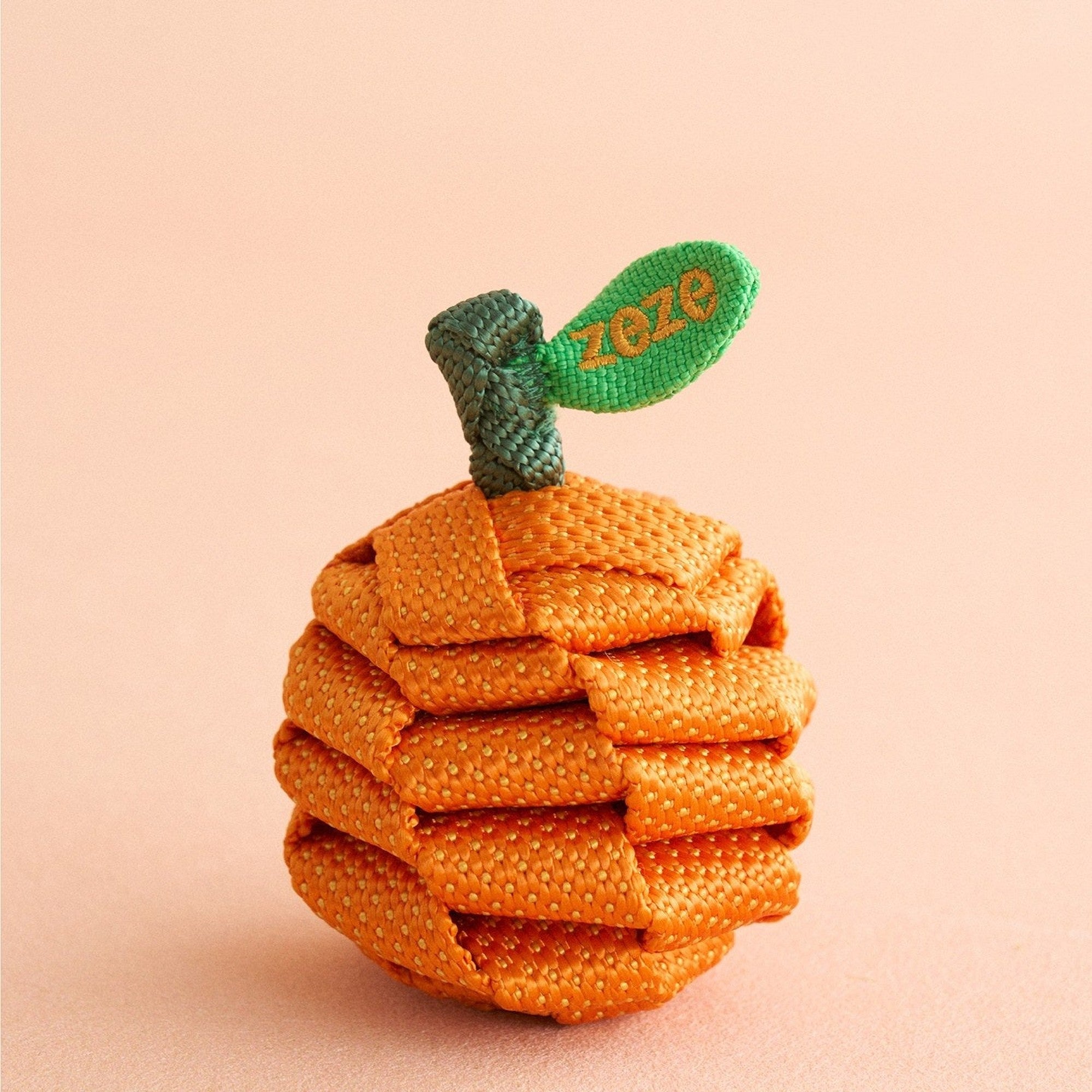 ZEZE Fruit & Veggie Rope Toy - Tangerine