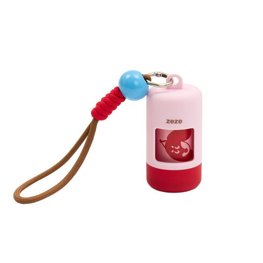 ZEZE Bobo Poop Bag Dispenser - Berry Pink