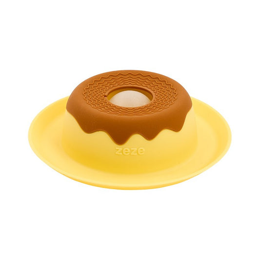 ZEZE Pudding Lick Bowl with rolling ball, Medium
