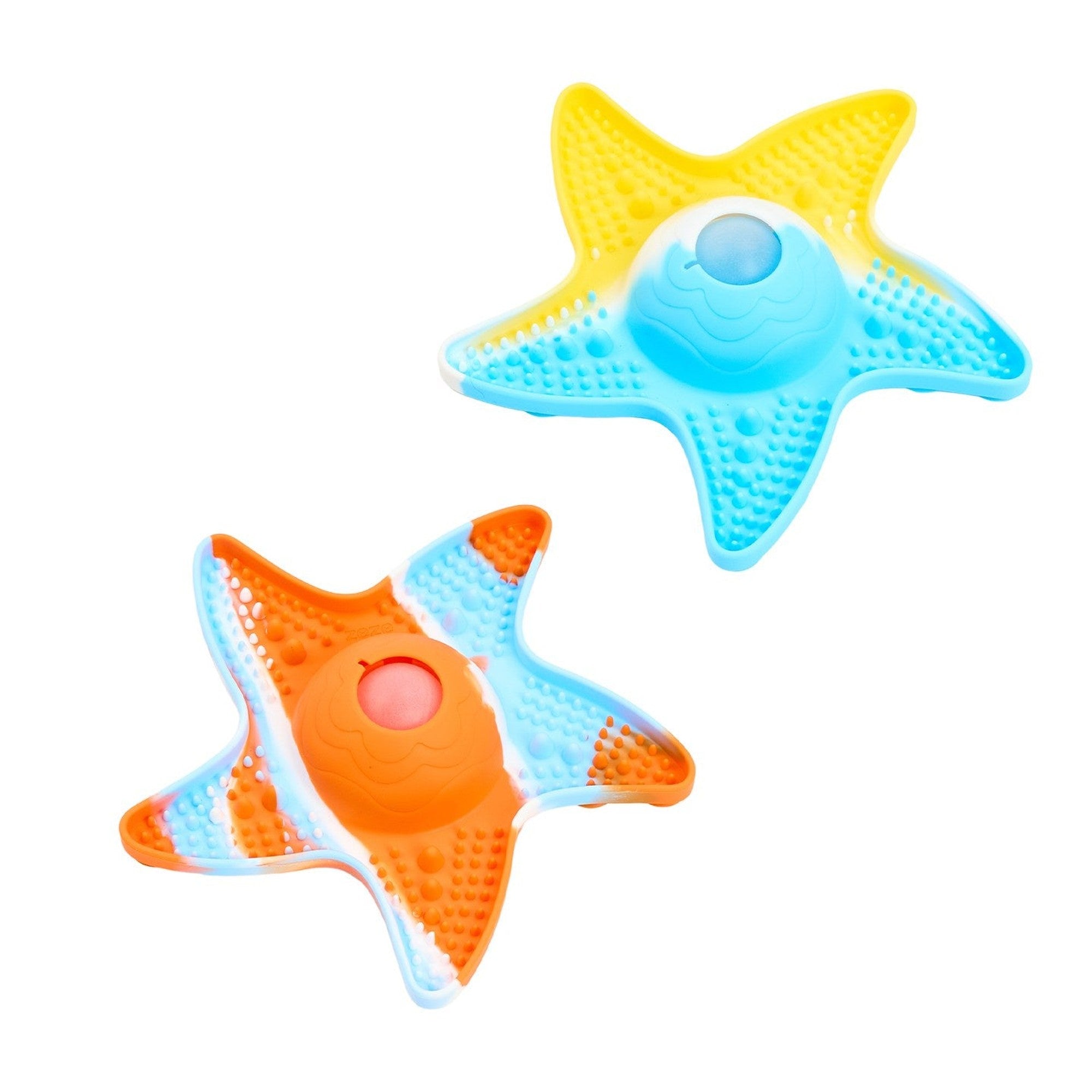 ZEZE Stella Starfish Lick Mat - Blue